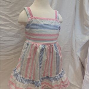 Striped Pink and Blue Kids Dress by Wonder Nation (18M)